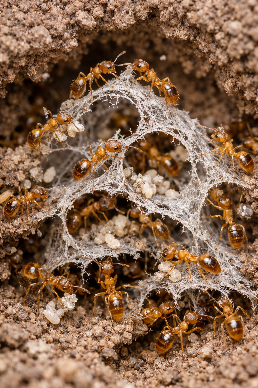 LES FOURMIS PHARAONS