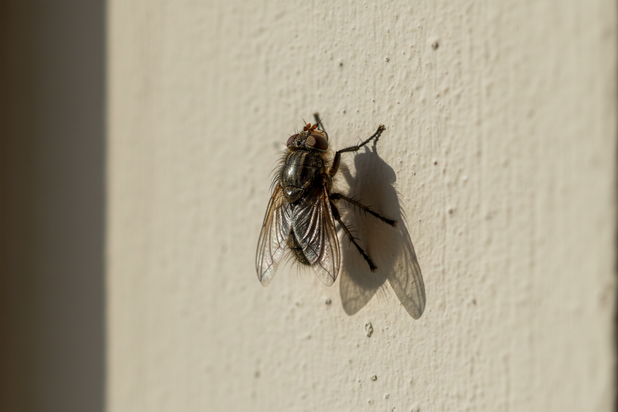 LA MOUCHE POLLINISATEUR DU VER DE TERRE