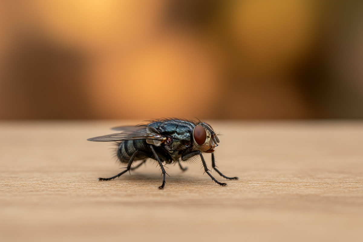 Flies and parasites of livestock